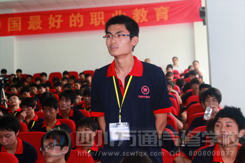 現(xiàn)場學(xué)生暢談自己的感想